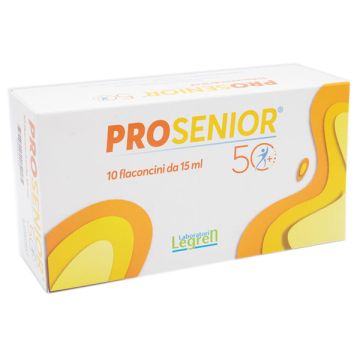 Prosenior 10 flaconcini da 15 ml con edulcoranti