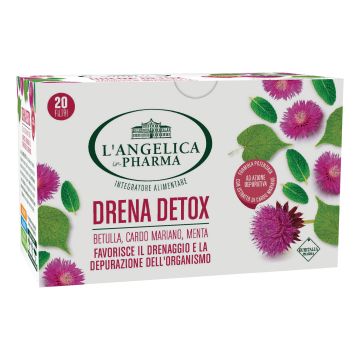 L'angelica tisana drena detox 20 filti