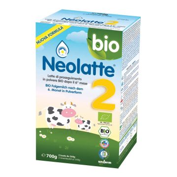 Neolatte 2 bio algal dha 2 buste x 350 g
