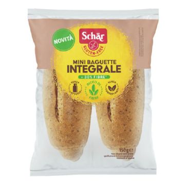 Schar mini baguette integrale 4 pezzi x 37,5 g