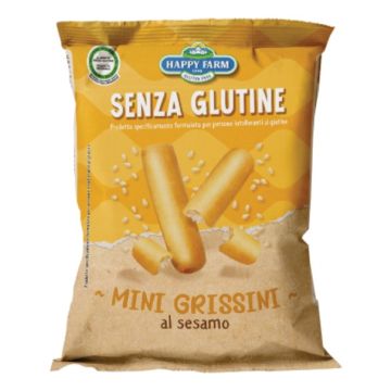 Happy farm grissini al sesamo 45 g