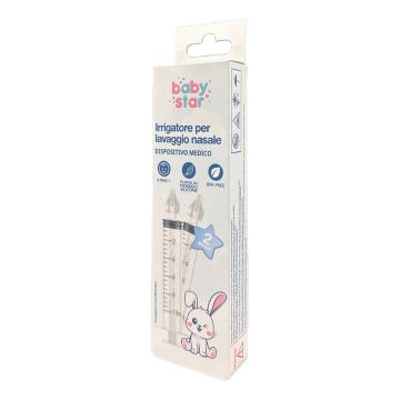 Irrigatore lavaggio nasale baby star 2 pezzi