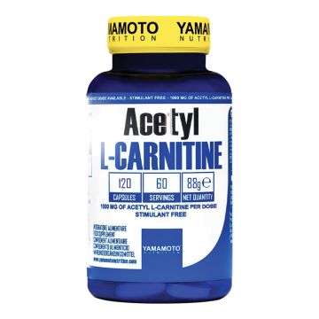 Yamamoto n acetyl l carnitine 1000mg 120 capsule