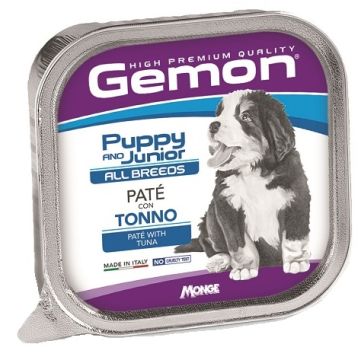 Gemon pate' puppy junior con tonno 150 g