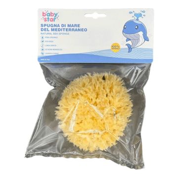 Babystar spugna mare naturale 12 cm