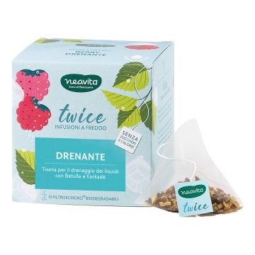 Neavita tisana twice drenante filtroscrigno 15 pezzi
