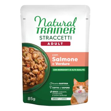Natural trainer straccetti salmone 85 g