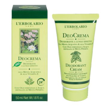 Deocrema deodorante a lungo effetto alla menta acquatica & alla vitamina e 50 ml