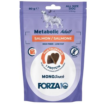 Forza 10 mono snack metab dog all adult salmone 80 g