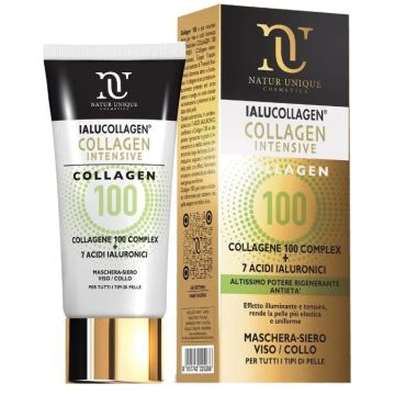 Natur unique ialucollagen collagen intensive 100 maschera 75 ml