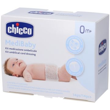 Chicco Medibaby Kit Medicazione Ombelicale 14+7 Pezzi Chicco Medibaby Kit Medicazione Ombelicale 14+7 Pezzi