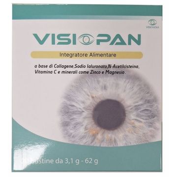 Visiopan 20 bustine da 3,1 g con edulcorante