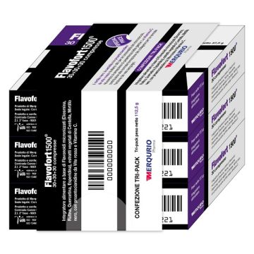 Flavofort 1500 30 compresse 1,25 g 3 pezzi