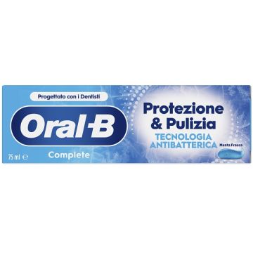 Oralb complete protect & clean dentifricio 75 ml