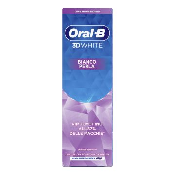 Oralb 3dw bianco perla dentifricio 75 ml