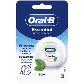 Oralb man filo interdentale cerato menta 50 metri