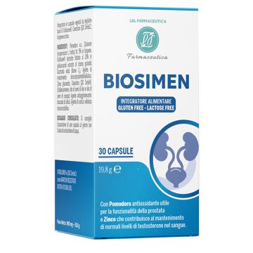 Biosimen 30 capsule 660 mg senza glutine senza lattosio