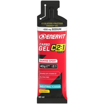 Enervit c2:1 pro carbo gel sodio neutral 60 ml gluten free