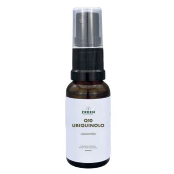 Zreen q10 ubiquinolo liposomiale 20 ml senza glutine senza lattosio senza conservanti Zreen q10 ubiquinolo liposomiale 20 ml senza glutine senza lattosio senza conservanti