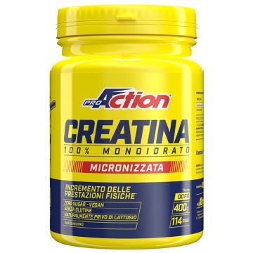 Proaction creatina 400 g senza glutine naturalmente privo di lattosio