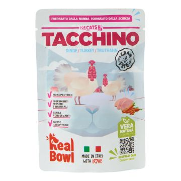 Real bowl busta singola tacch senza cereali 80 g Real bowl busta singola tacch senza cereali 80 g