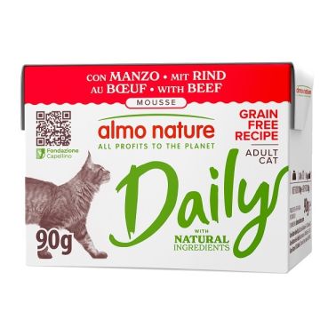 Almo daily cat manzo 90 g