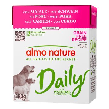 Almo daily dog maiale 380 g Almo daily dog maiale 380 g