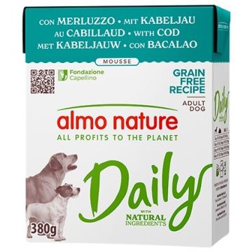 Almo daily dog merluzzo 380 g
