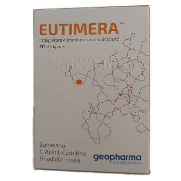 Eutimera 20 stickpack 1,7 g senza glutine naturalmente privo di lattosio con edulcoranti
