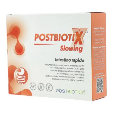 Postbiotix slowing 14 bustine da 3 g senza glutine naturalmente privo di lattosio