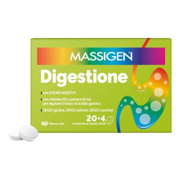 Massigen Digestione 20+4 Compresse Masticabili