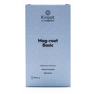 Kiroot by nutribiotica mag root basic 120 capsule senza glutine senza lattosio