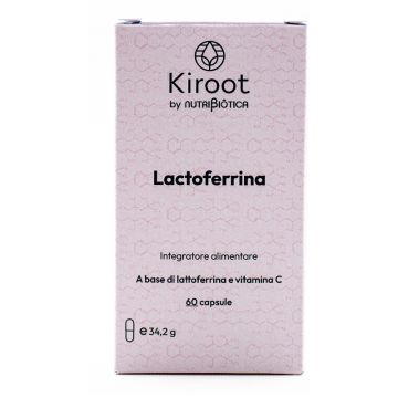 Kiroot by nutribiotica lactoferrina 60 capsule senza glutine senza lattosio