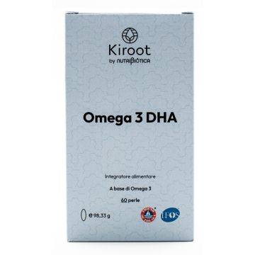 Kiroot by nutribiotica omega 3 dha 60 perle senza glutine senza lattosio