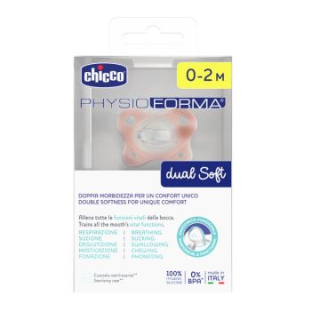 Chicco dual soft rosa 0-2 1 pezzo