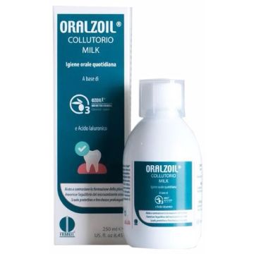 Oralzoil collutorio milk 250 ml senza alcol senza glutine senza lattosio