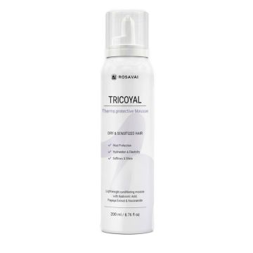 Rosavai tricoyal mousse termoprotettiva 200 ml