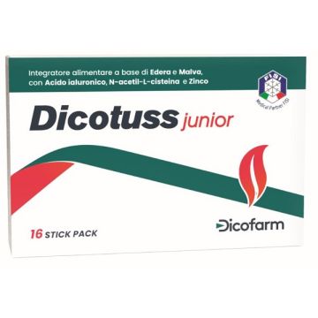Dicotuss junior 16 stick pack da 5 ml