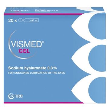 Collirio lubrificante vismed gel acido ialuronico 0,3% 20 fialette x 0,45 ml