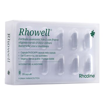 Rhodine rhowell 20 capsule senza glutine