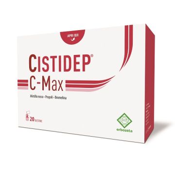 Cistidep c-max 20 bustine naturalmente privo di lattosio Cistidep c-max 20 bustine naturalmente privo di lattosio