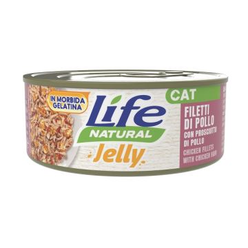 Life natural jelly pollo prosciutto 70 g