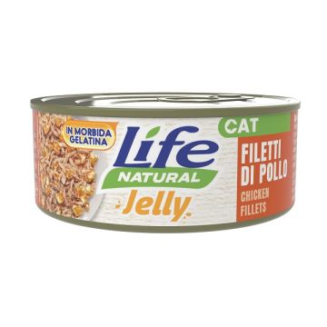 Life natural jelly pollo 70 g