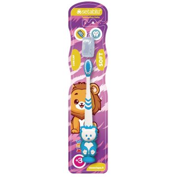 Setablu spazzolino denti baby leone