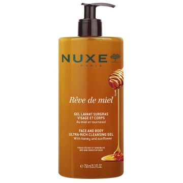 Nuxe reve de miel gel doccia ultra ricco 750 ml