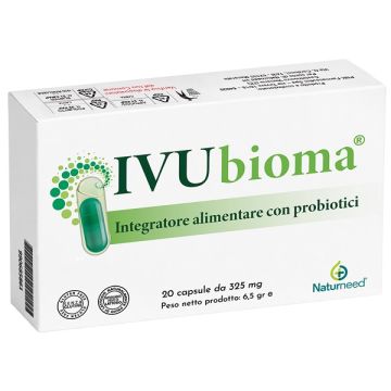 Ivubioma 20 capsule senza glutine naturalmente privo di lattosio