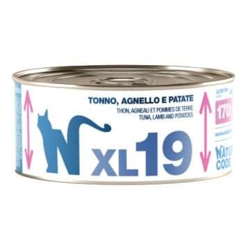 Natural line tonno agnello patate 170 g