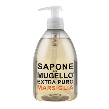 Sapone del mugello extra puro liquido marsiglia nuova formula 500 ml Sapone del mugello extra puro liquido marsiglia nuova formula 500 ml