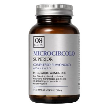 Microcircolo superior 60 capsule senza glutine naturalmente privo di lattosio