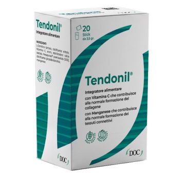 Tendonil 20 stick da 3,5 g con edulcoranti senza glutine senza lattosio